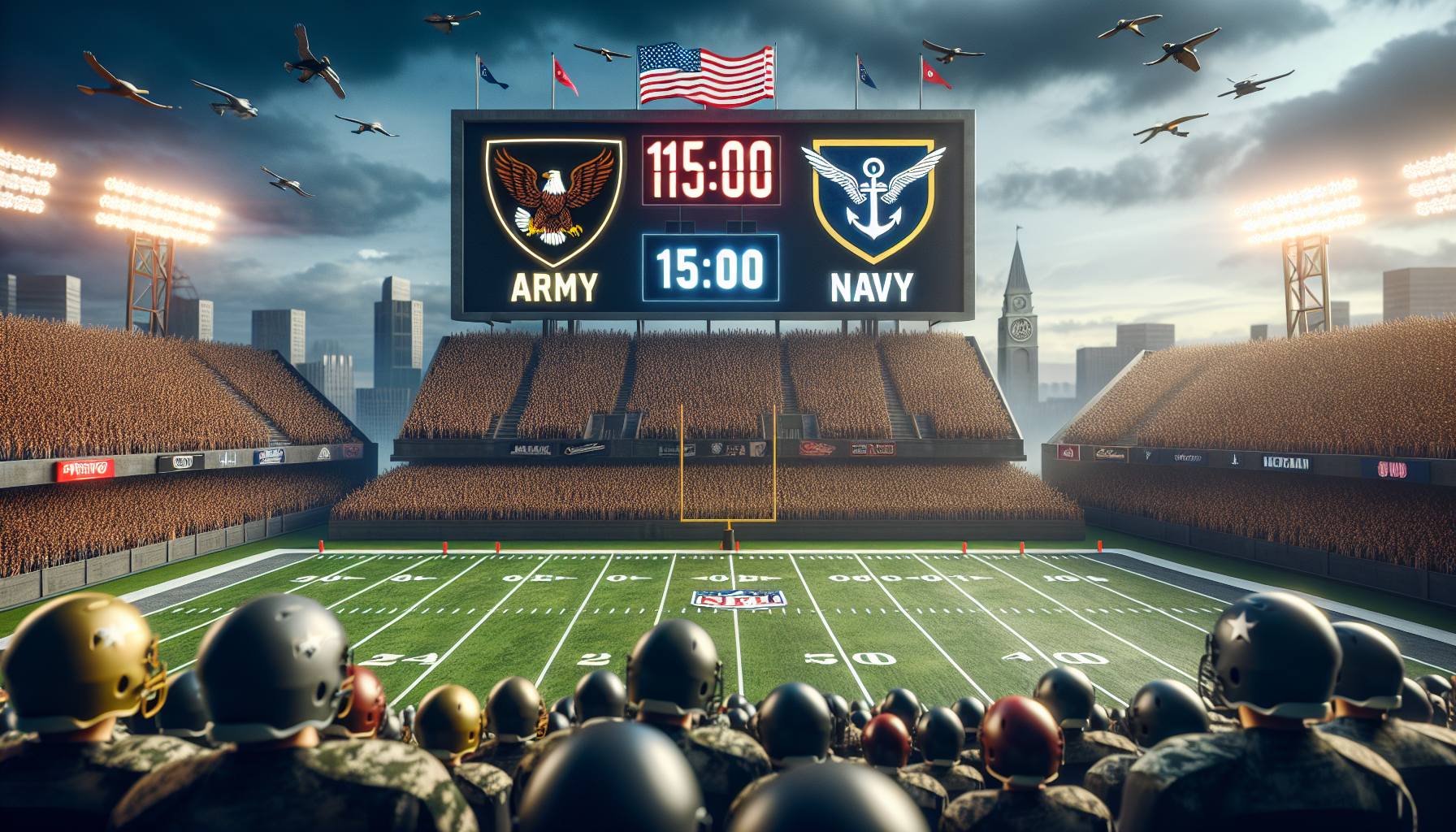 army navy game 2024 time